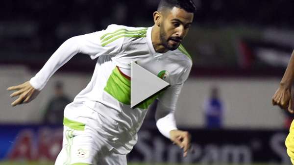 رياض محرز بقميص الجزائر