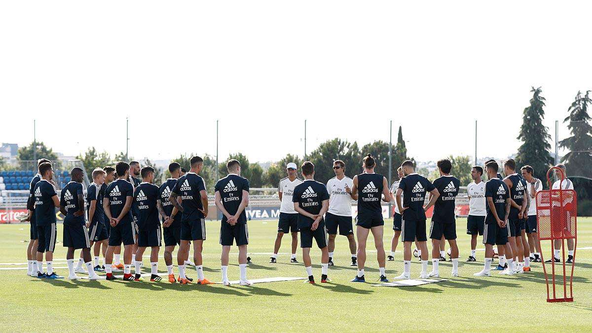 من تدريبات ريال مدريد - أرشيفية