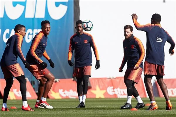لاعبو برشلونة