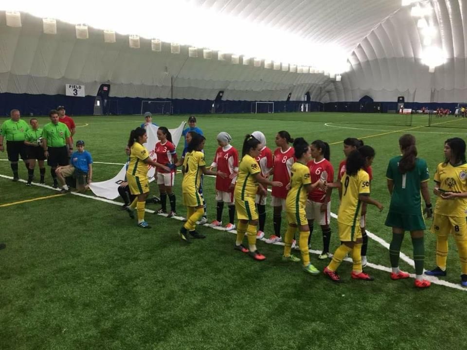 جانب من المباراة