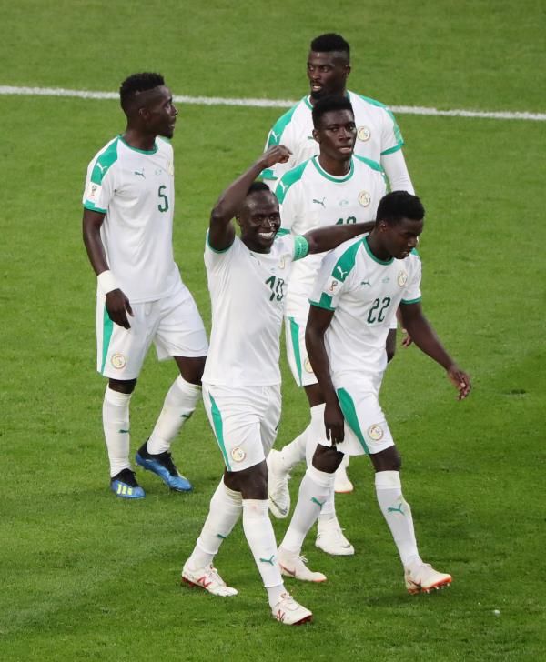 لاعبو السنغال