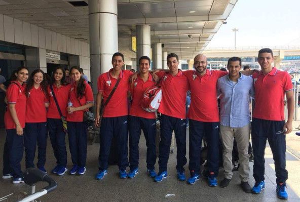 لاعبو ولاعبات مصر للريشة الطائرة