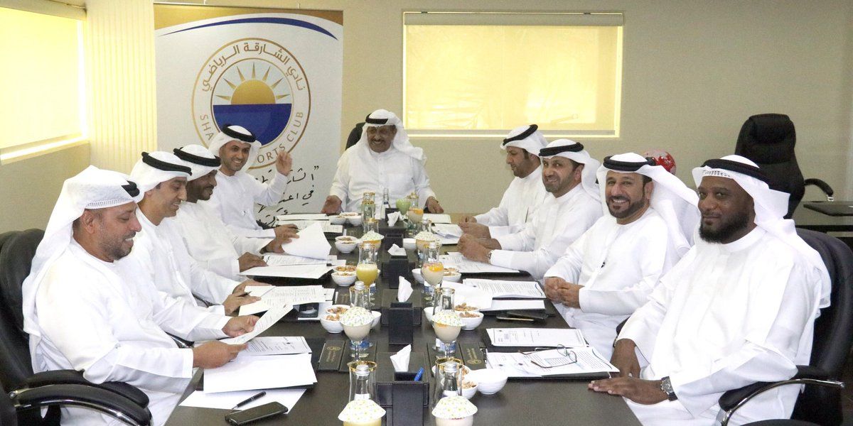 مجلس إدارة نادي الشارقة