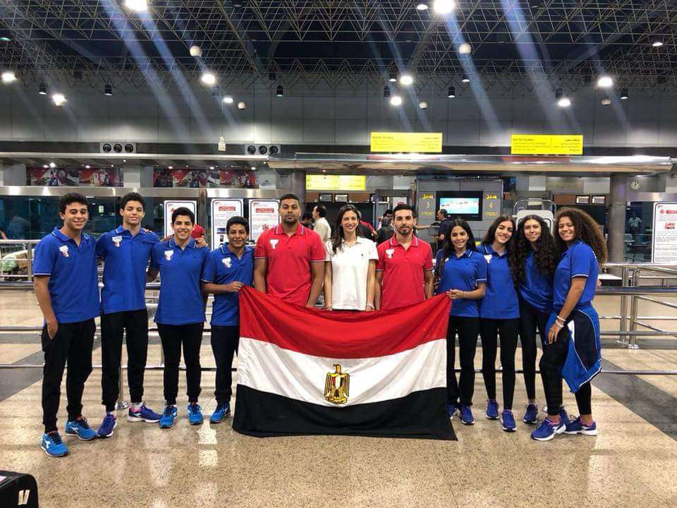 الفريق المصري لجمباز الترامبولين