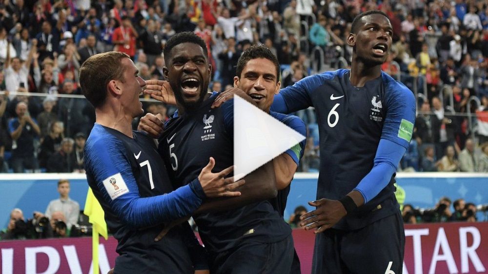 لاعبو منتخب فرنسا