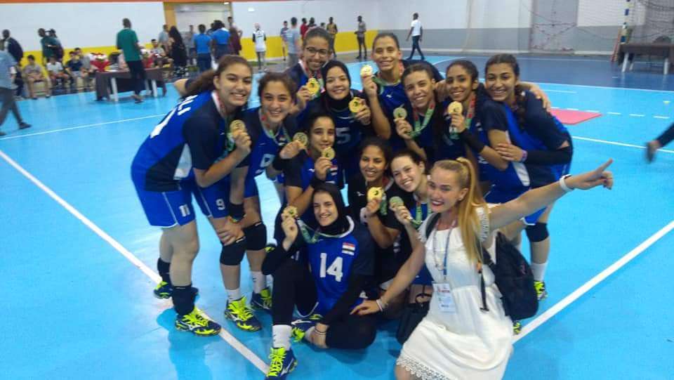 منتخب مصر للكرة الطائرة شابات