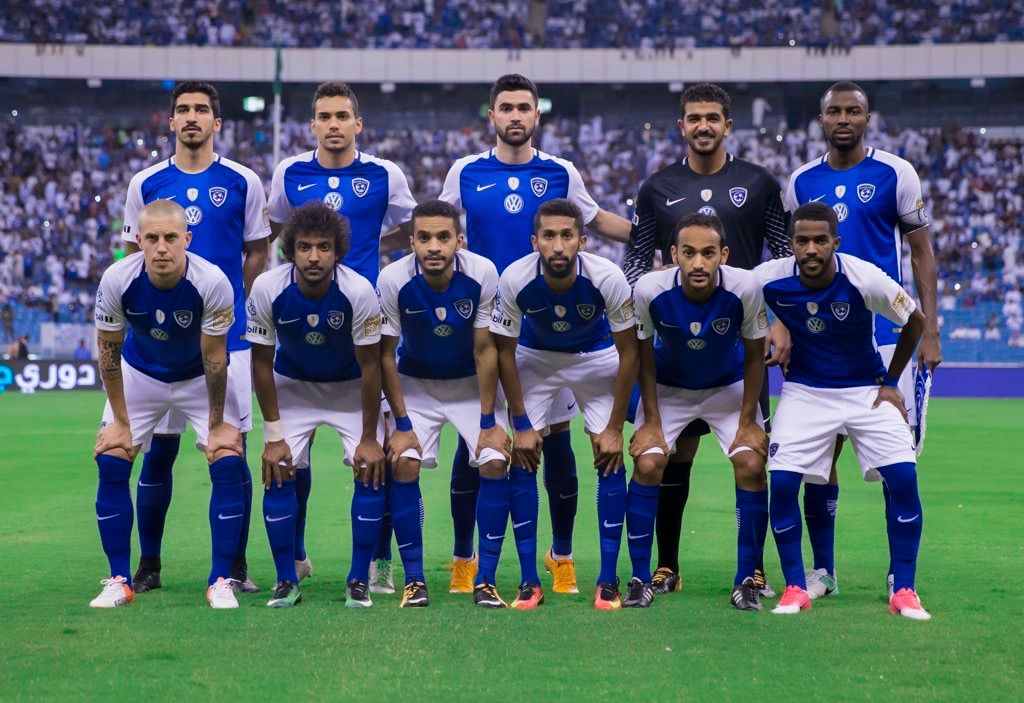 لاعبو الهلال السعودي