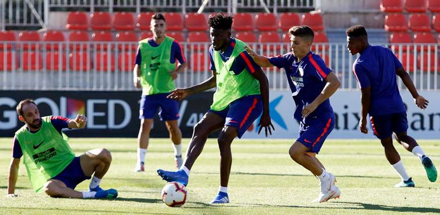 من مران أتليتكو مدريد