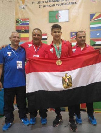 جانب من النسخة الثالثة لدورة الألعاب الأفريقية للشباب