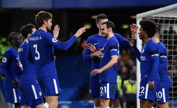 لاعبو تشيلسي