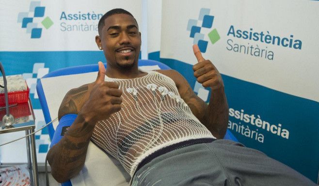 مالكوم من الفحص الطبي