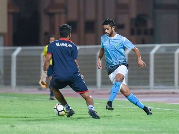 جانب من المباراة