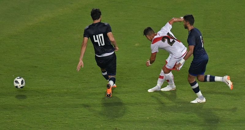 جانب من المباراة