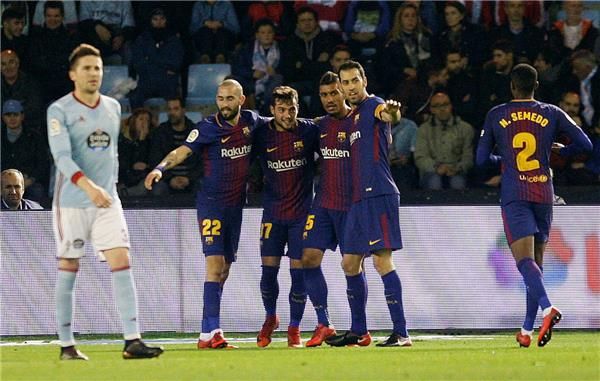 لاعبو برشلونة