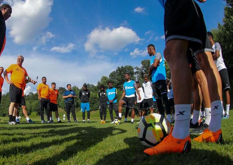 جانب من التدريبات