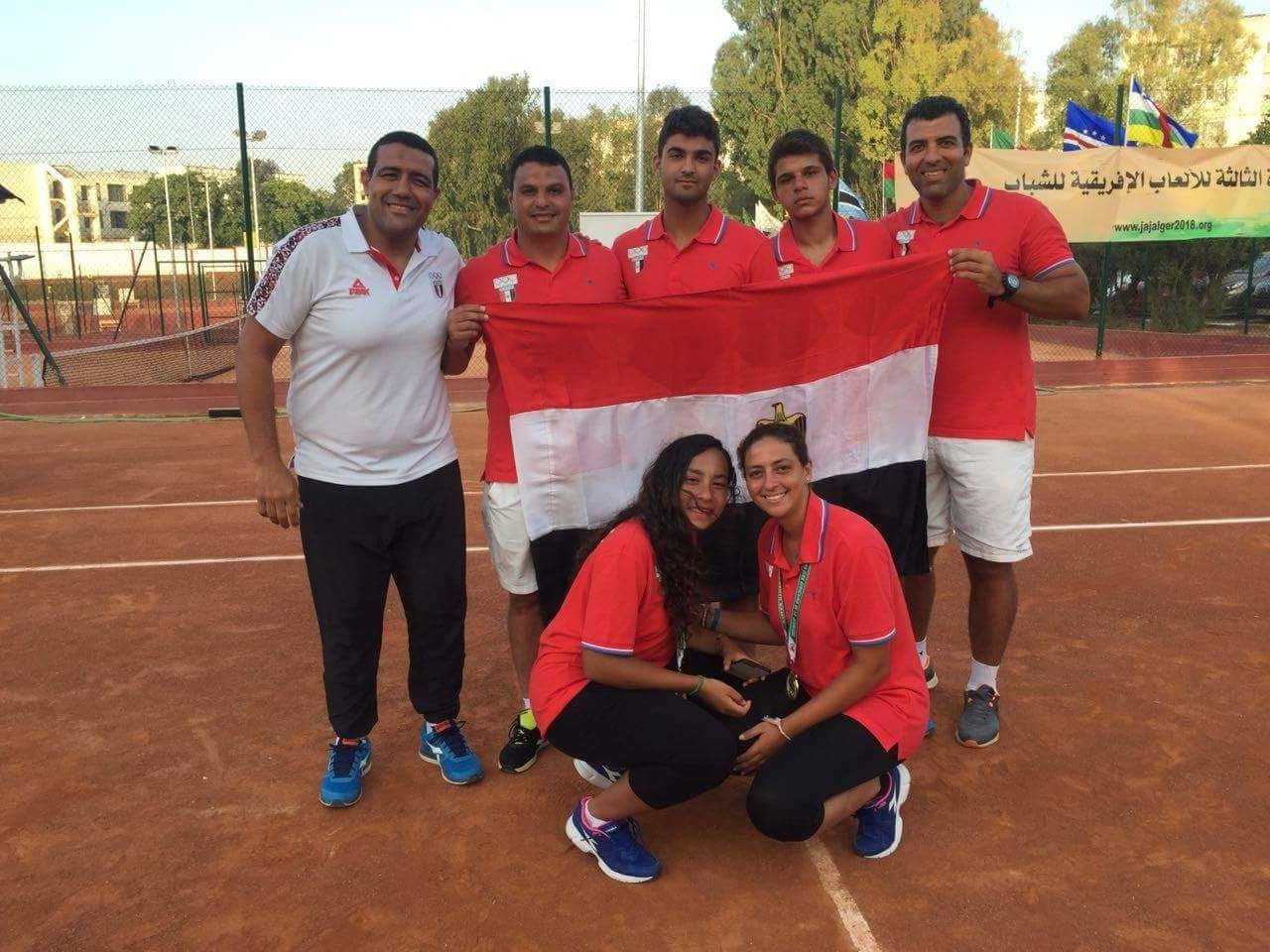 من البعثة المصرية