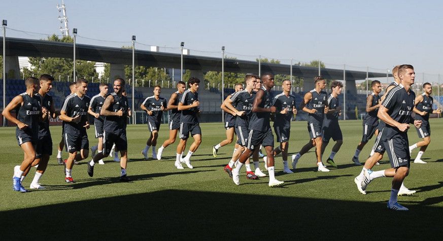 من مران ريال مدريد