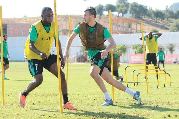 جانب من التدريبات