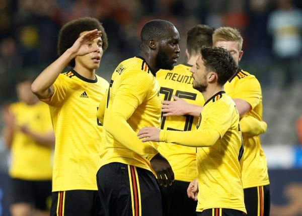 لاعبو بلجيكا