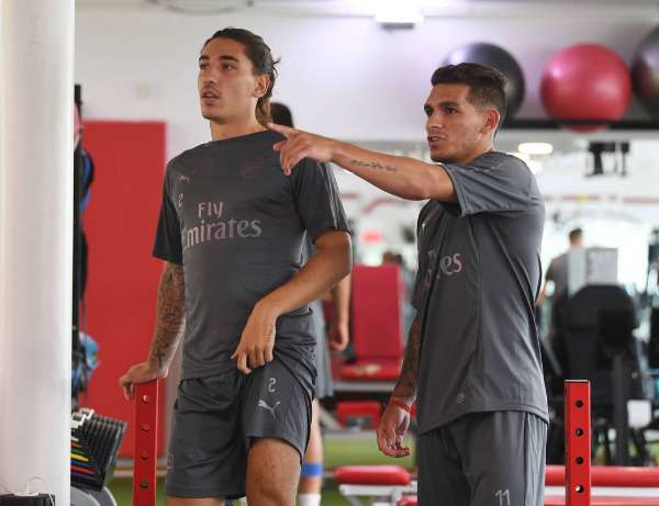 جانب من التدريبات 