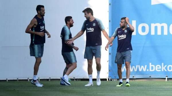 ميسي يعود للتدريبات