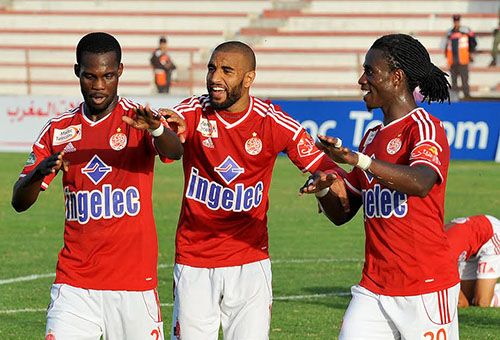 جيبور مع لاعبي الوداد