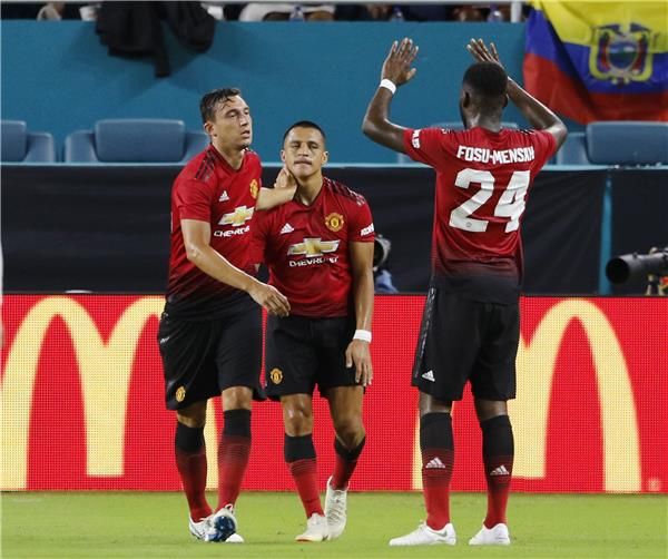 لاعبو مانشستر يونايتد