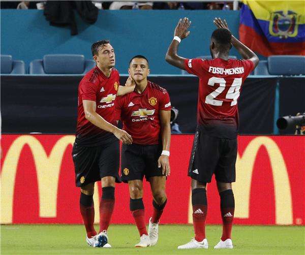 لاعبو مانشستر يونايتد