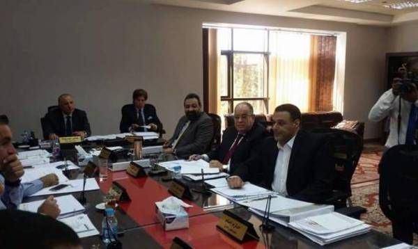 جانب من اجتماع اتحاد الكرة