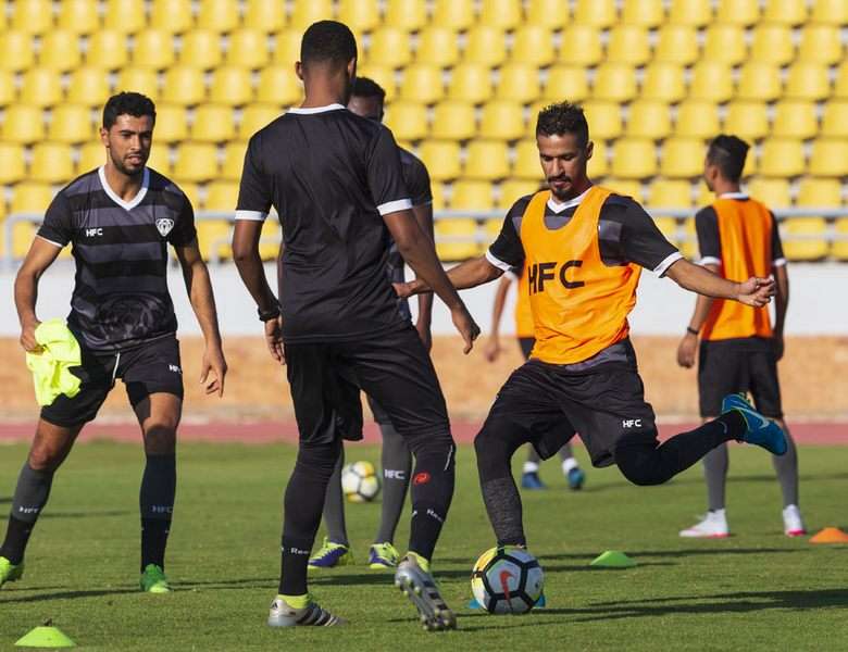 جانب من التدريبات