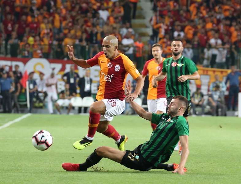 جانب من المباراة