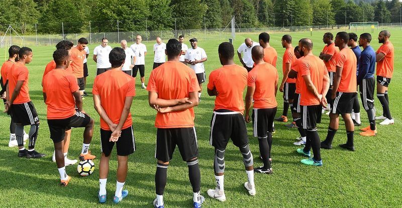 معسكر منتخب الإمارات