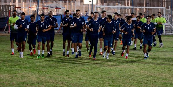 جانب من مران الزمالك