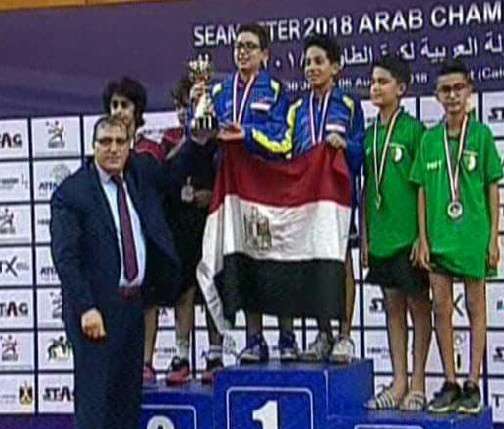  جانب من تتويج لاعبي مصر في منافسات الزوجي