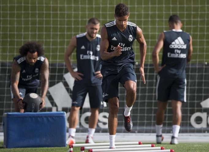 جانب من التدريبات