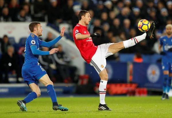 من مواجهة سابقة بين مانشستر وليستر