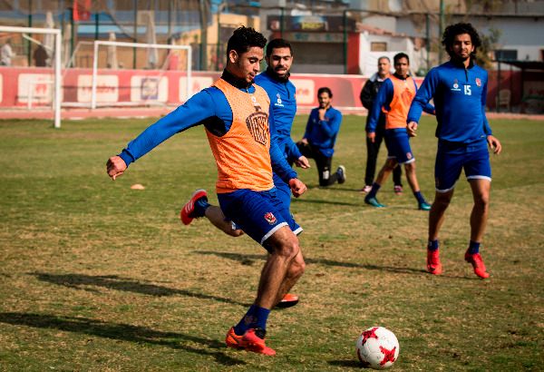 من تدريبات الأهلي (أرشيفية)