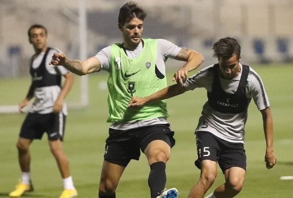 جانب من التدريبات