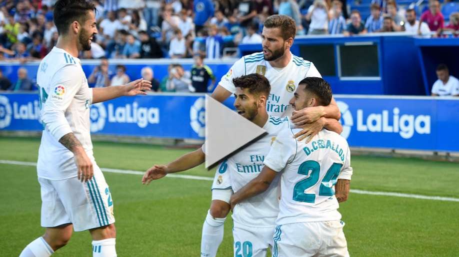 سيبايوس وسط لاعبي ريال مدريد