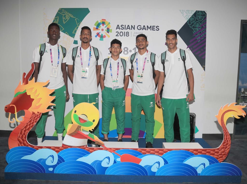 لاعبو المنتخب السعودي للشباب