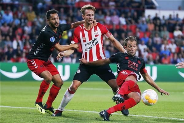 لقطة من المباراة