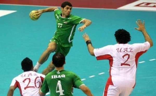 من أحدى مباريات العراق