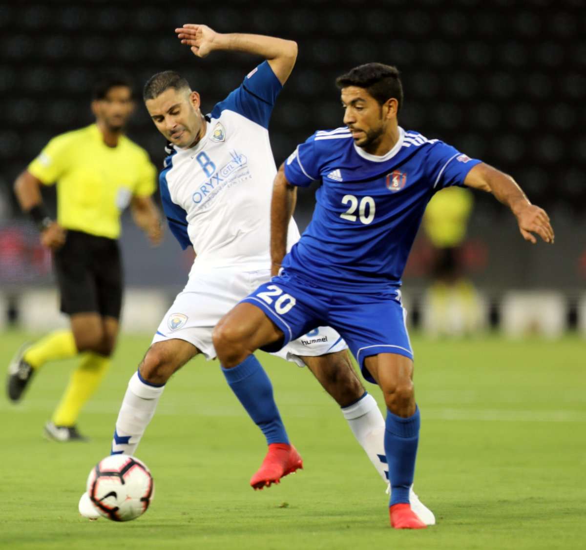 جانب من المباراة