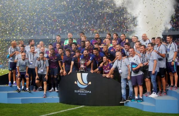 لاعبو برشلونة