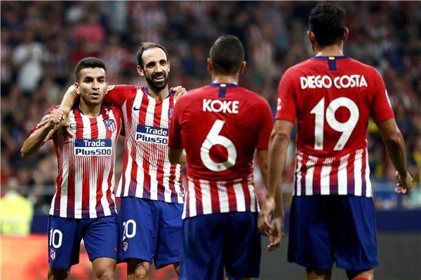 لاعبو أتلتيكو مدريد