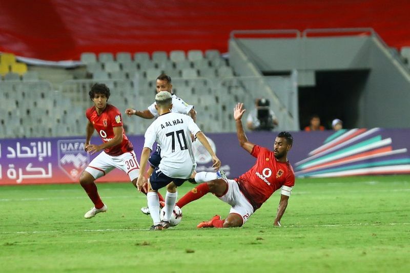 علي الحاج من المباراة 