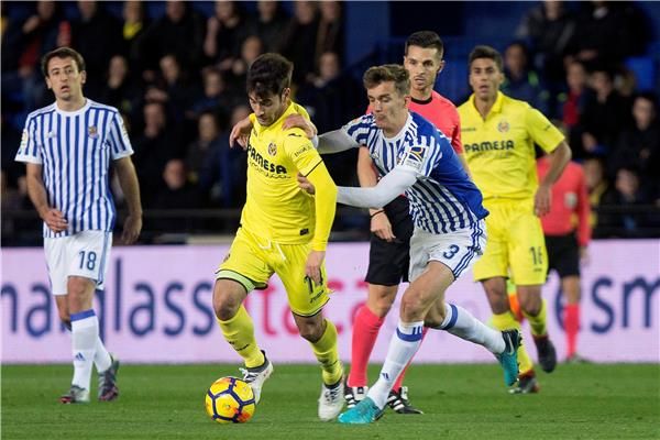 مباراة سابقة بين فياريال وسوسيداد