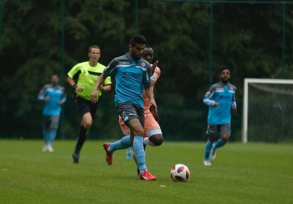 جانب من المباراة