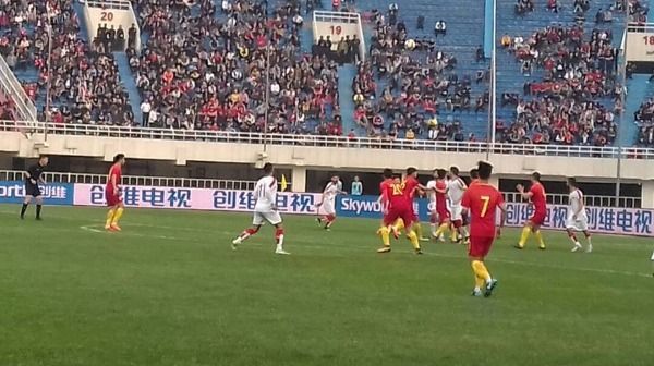 لقطة من المباراة