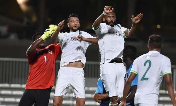 جانب من المباراة